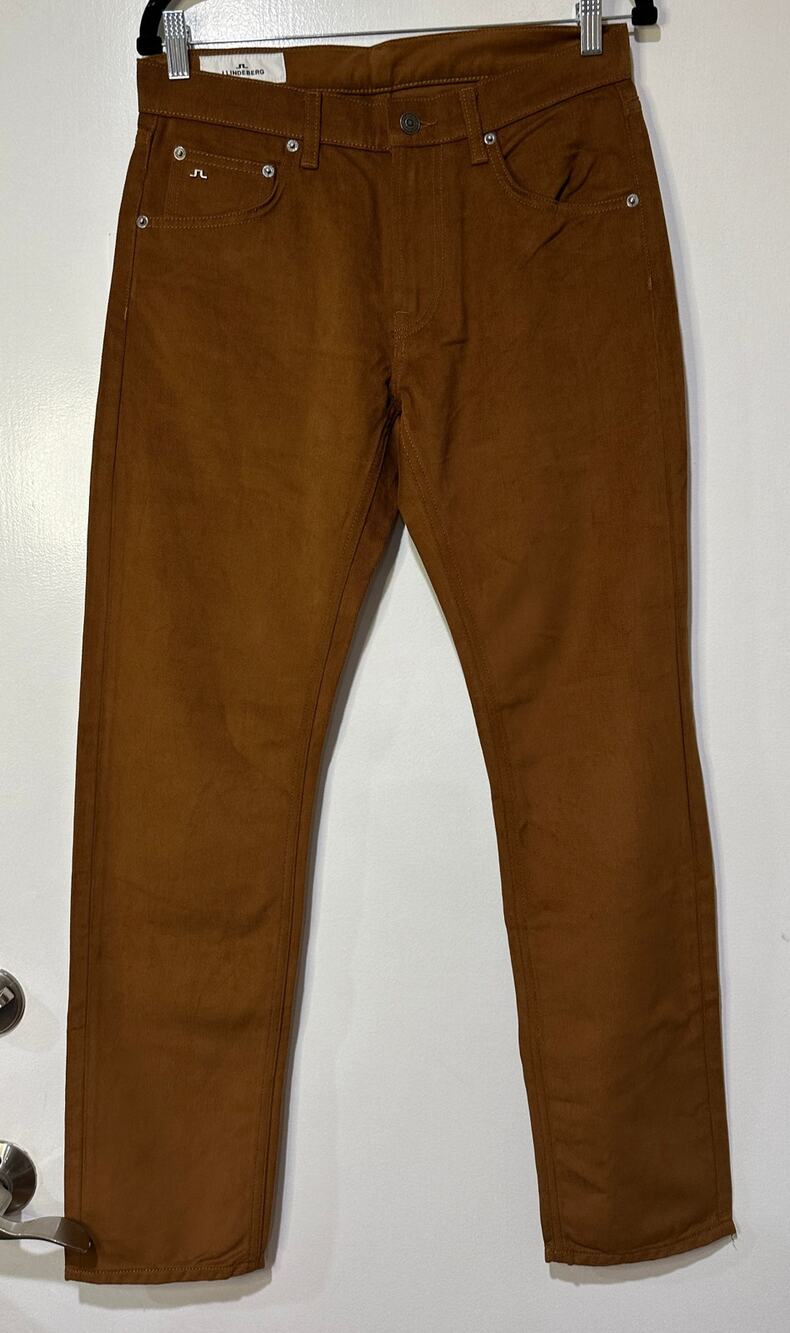 J. Lindeberg Men's Tom Twol Burro Jeans Pants Size 30 x 32 NWT Straight Leg